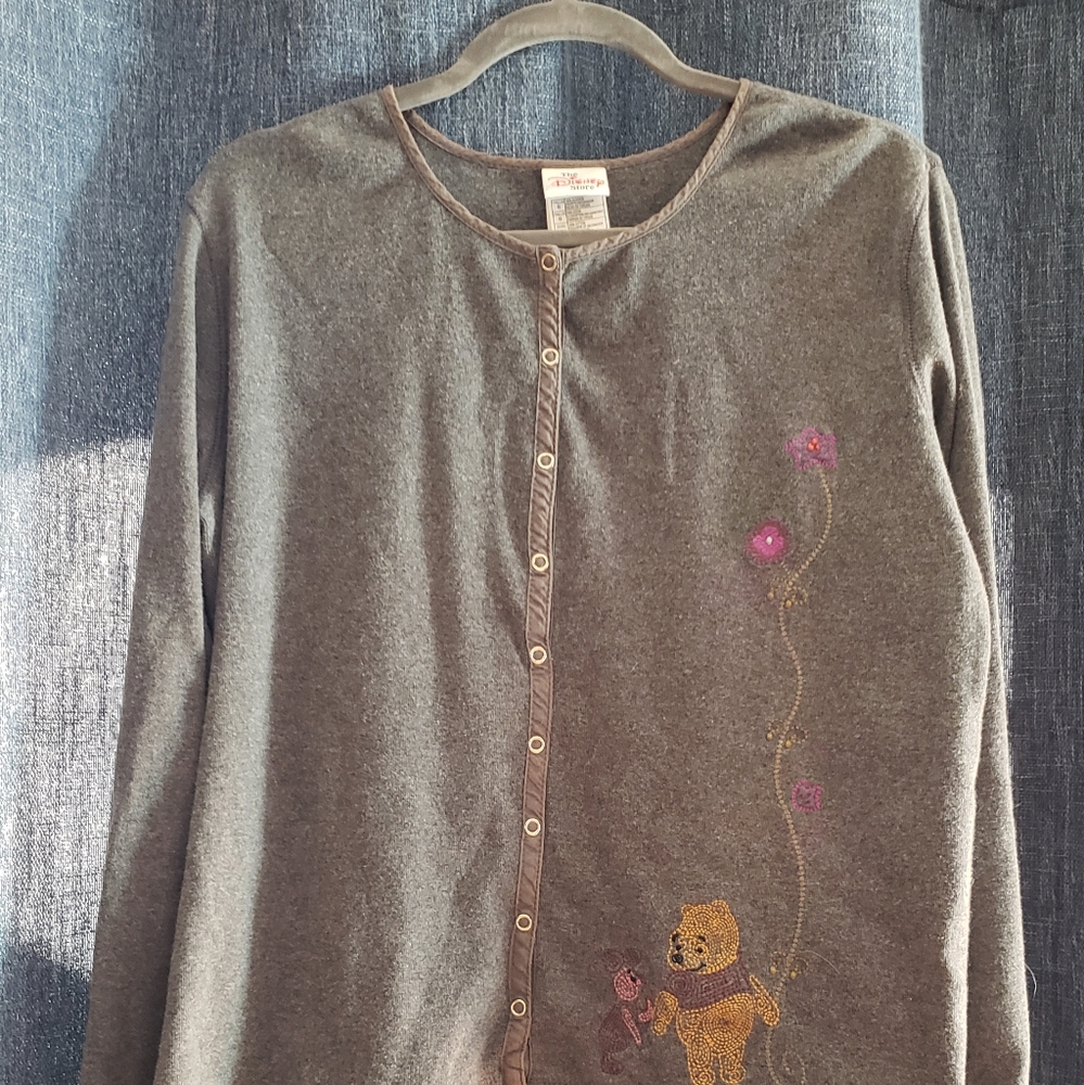 Vintage Winnie The Pooh Embroidery Lounge Set